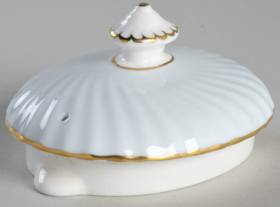Dawn Blue Lid for Teapot by Minton-1