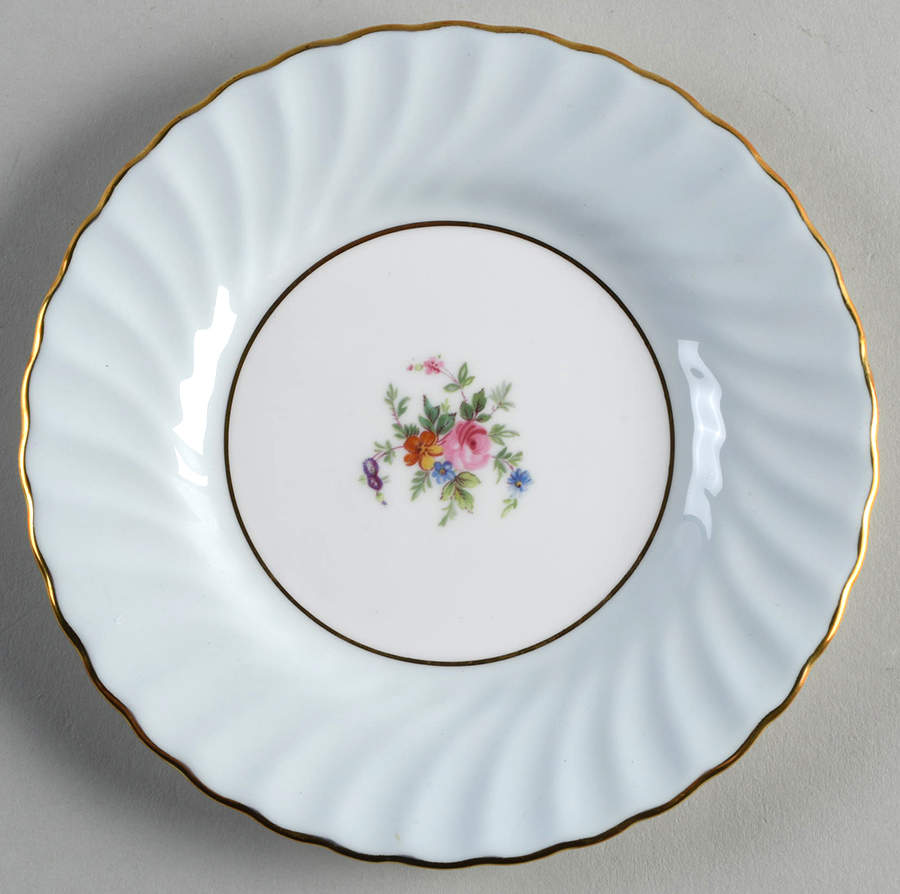 Dawn Blue Bread & Butter Plate by Minton-1