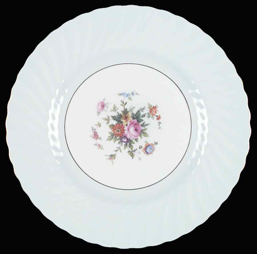 Dawn Blue Dinner Plate by Minton-1