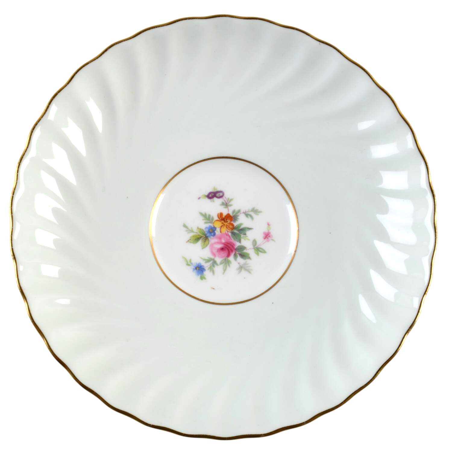 Dawn Pale Green Saucer by Minton-1