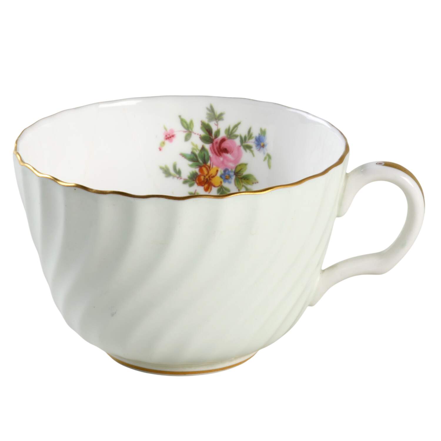 Dawn Pale Green Flat Cup by Minton-1