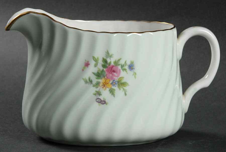 Dawn Pale Green Creamer by Minton-1