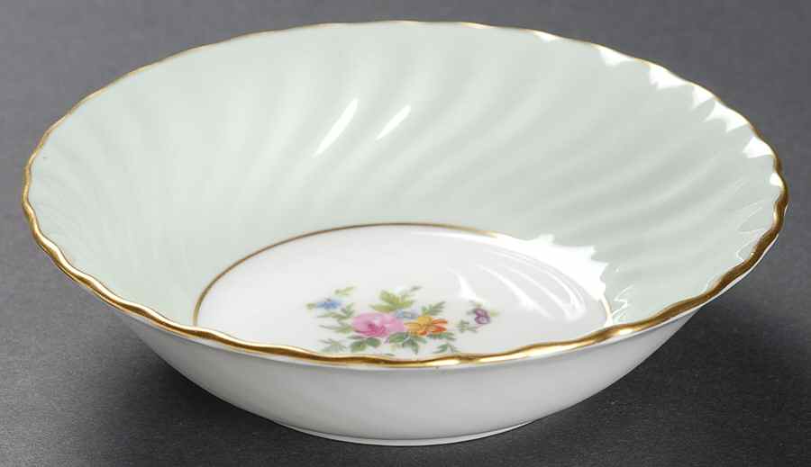 Dawn Pale Green Fruit/Dessert (Sauce) Bowl by Minton-1