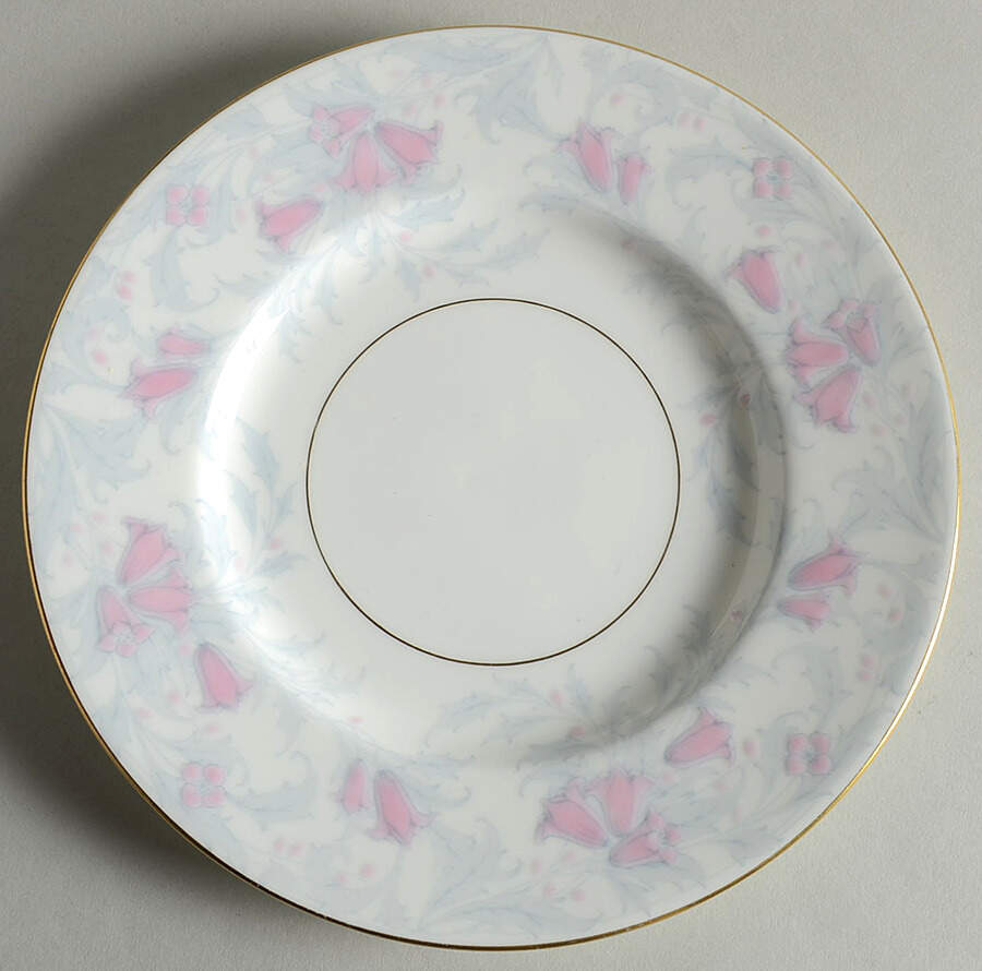 Debutante Gray Salad Plate by Minton-1