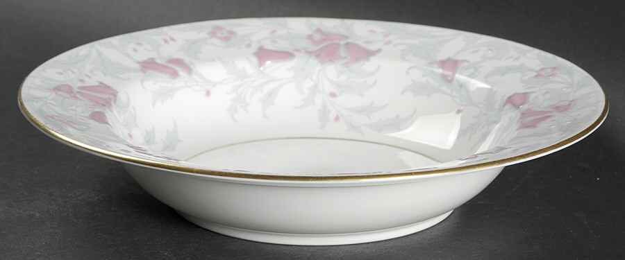 Debutante Gray Rim Soup Bowl by Minton-1