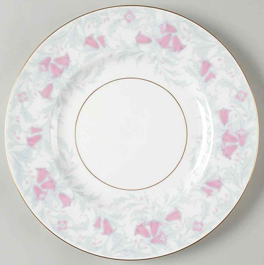 Debutante Gray Dinner Plate by Minton-1