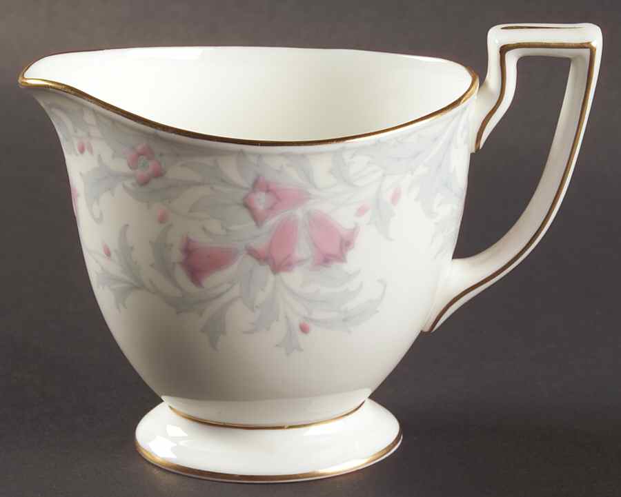 Debutante Gray Creamer by Minton-1