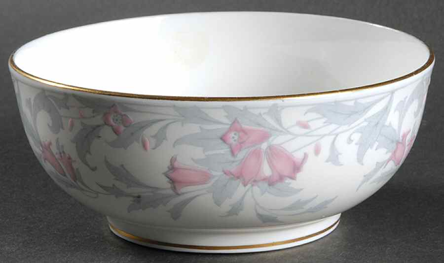 Debutante Gray Cranberry Bowl by Minton-1