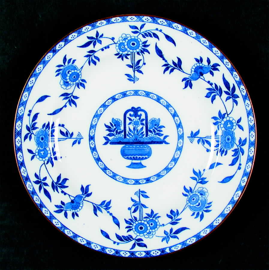 Delft Blue (Gold Trim) Salad Plate by Minton-1