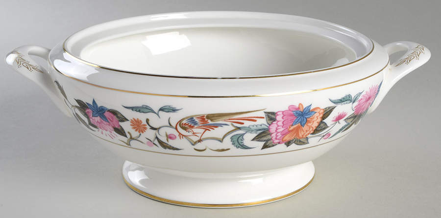 Donovan Bird Round Vegetable No Lid by Minton-1