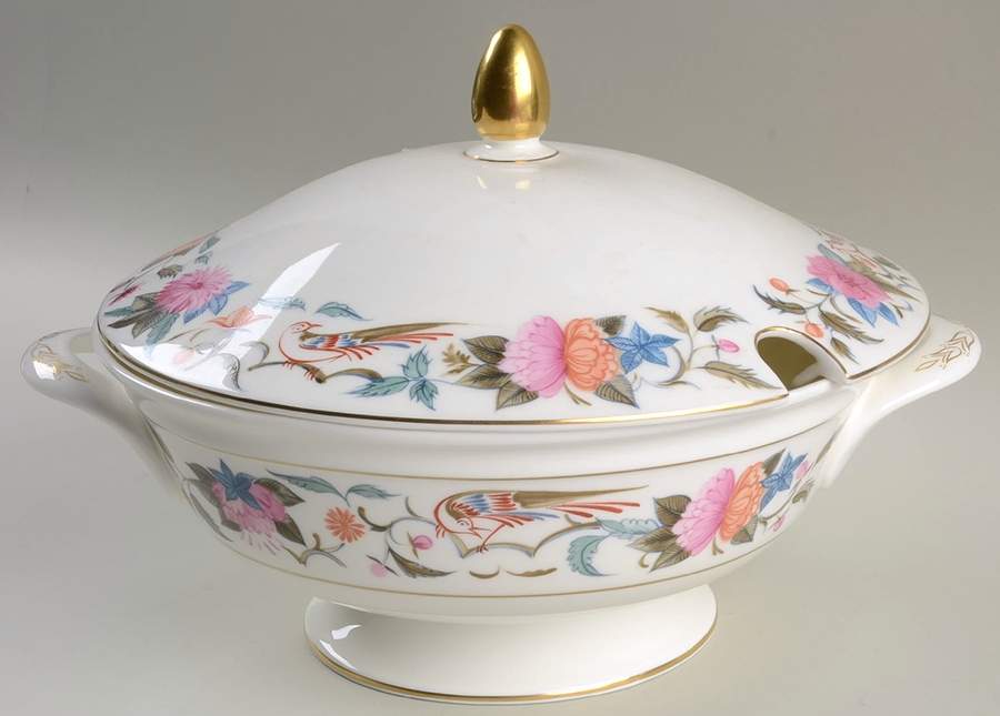 Donovan Bird Tureen &  Lid by Minton-1