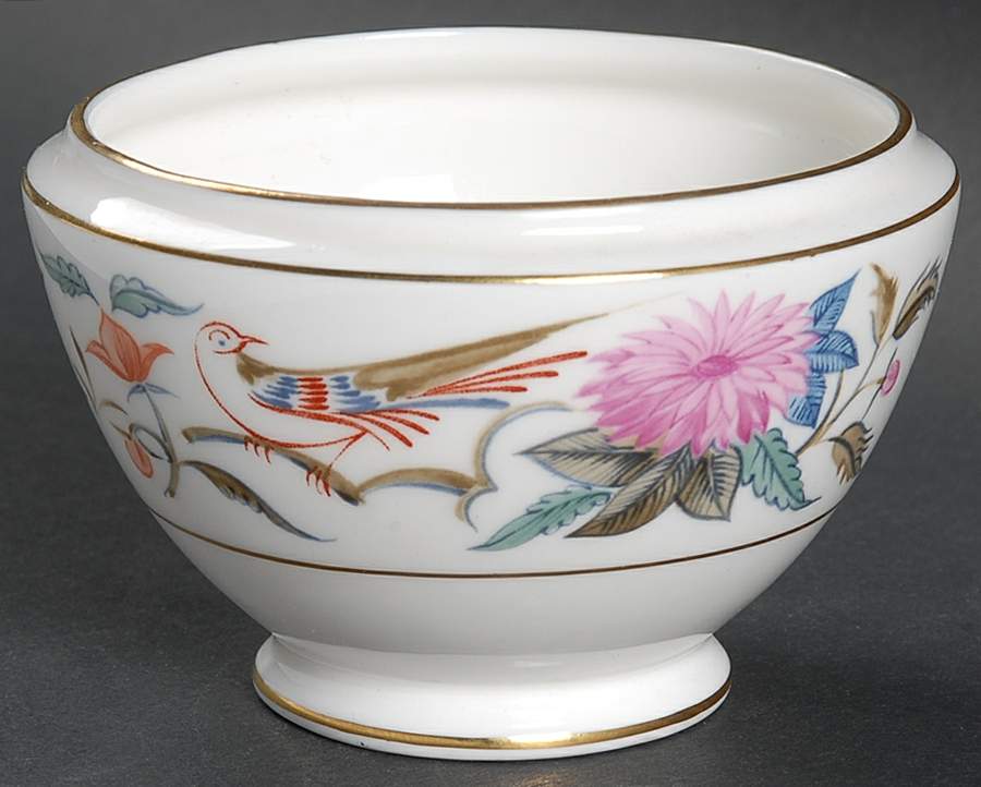Donovan Bird Mini Open Sugar Bowl by Minton-1