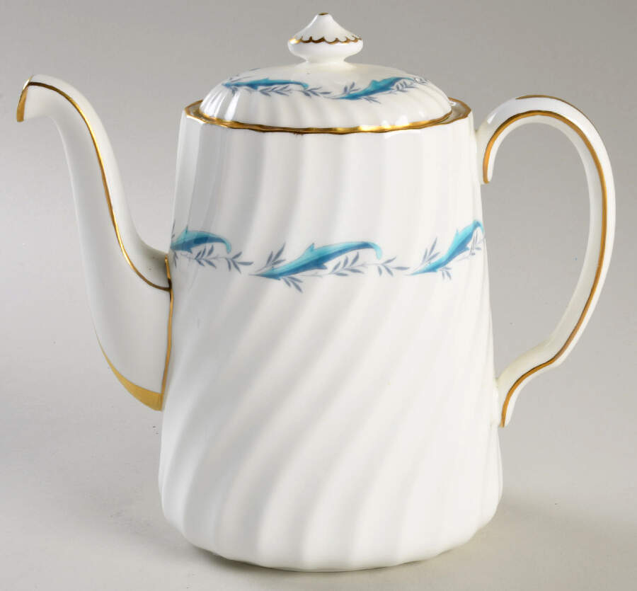 Downing Mini Coffee Pot & Lid by Minton-1