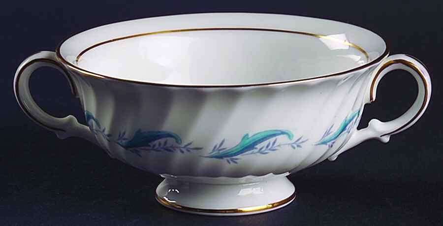 Downing Footed Cream Soup Bowl by Minton-1