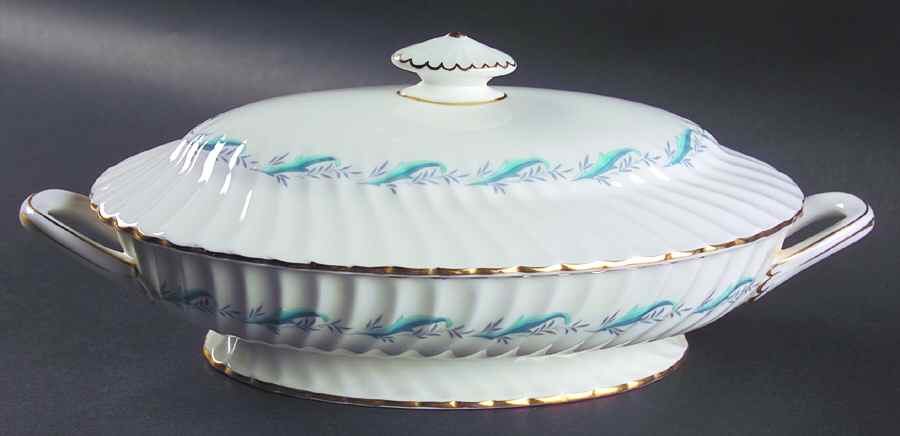 Downing Oval Covered Vegetable by Minton-1