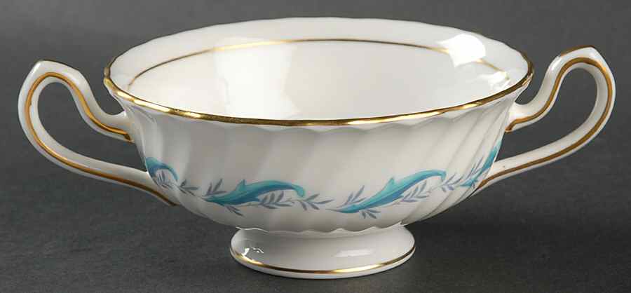 Downing Footed Cream Soup Bowl by Minton-1