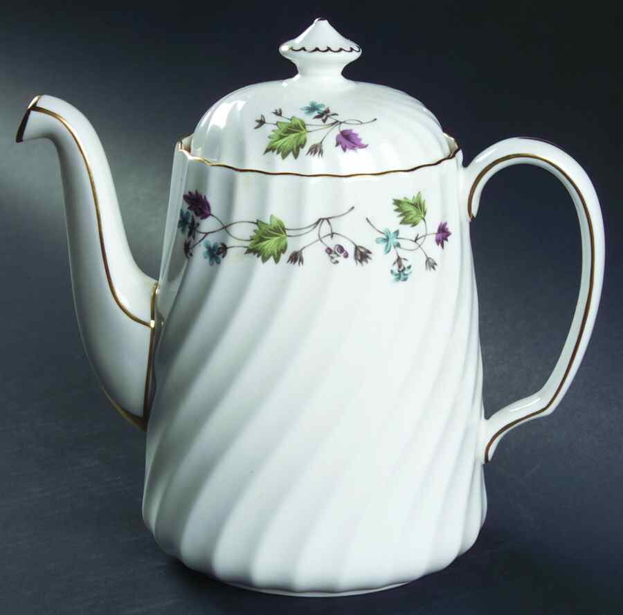 Dryden Coffee Pot & Lid by Minton-1