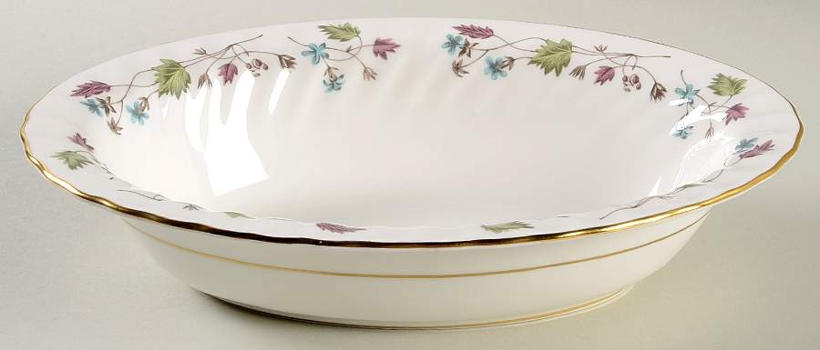 Dryden 10" Oval Vegetable Bowl by Minton-1