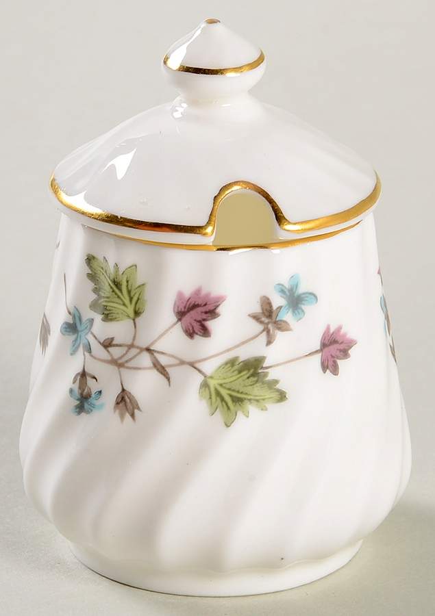 Dryden Mustard Jar & Lid by Minton-1