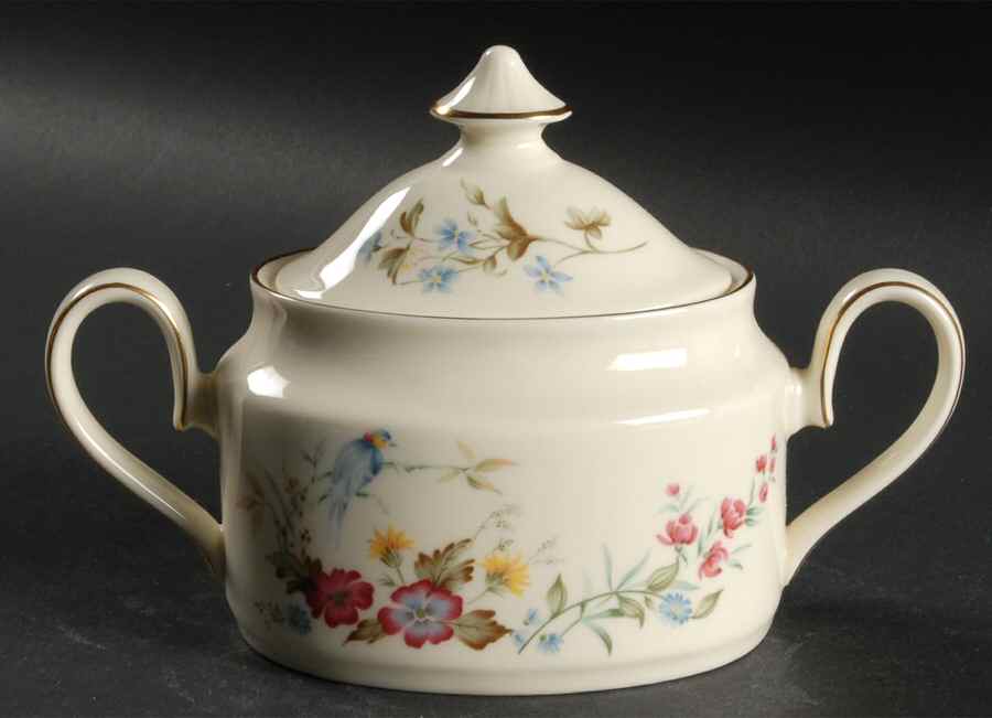 Duet Sugar Bowl & Lid by Minton-1