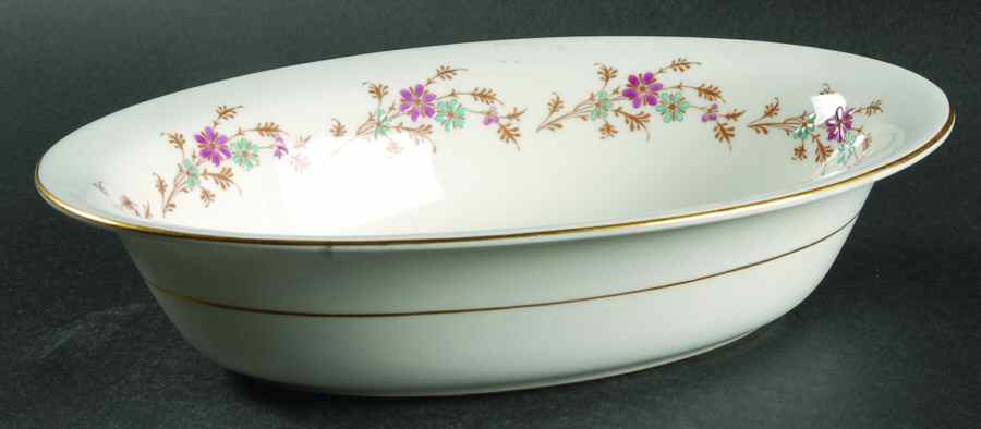 Durham 10" Oval Vegetable Bowl by Minton-1