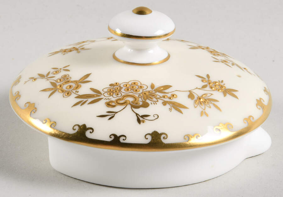 Dynasty Cobalt Lid for Small Teapot by Minton-1