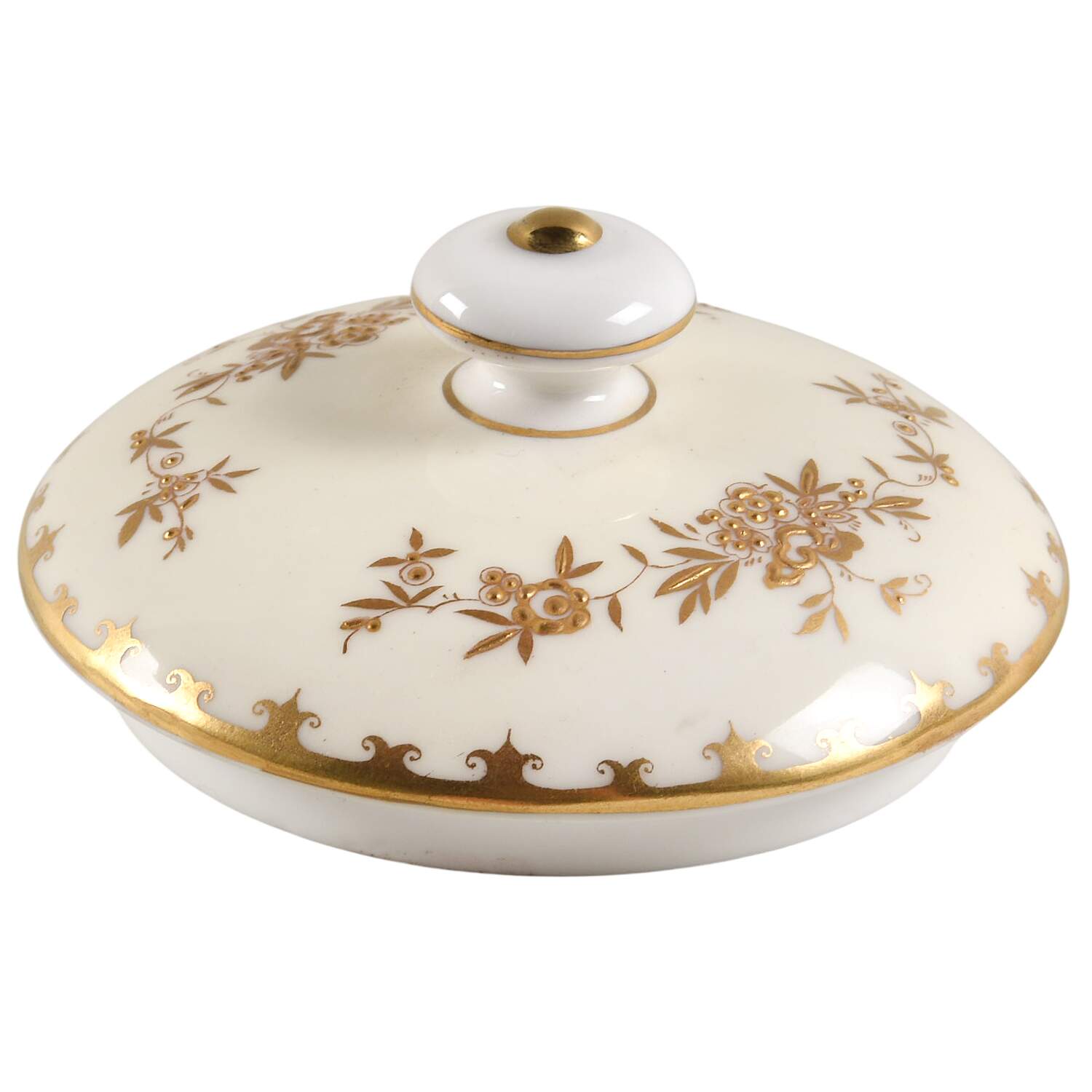 Dynasty Cobalt Lid for Sugar Bowl by Minton-1