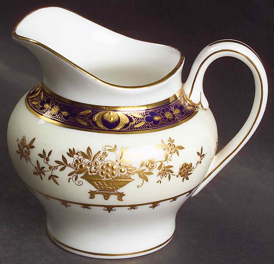 Dynasty Cobalt Creamer by Minton-1