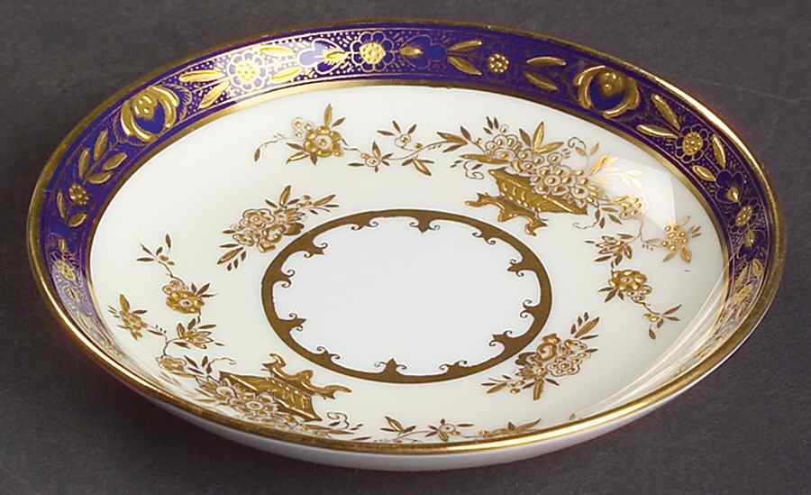 Dynasty Cobalt Open Jam Dish by Minton-1