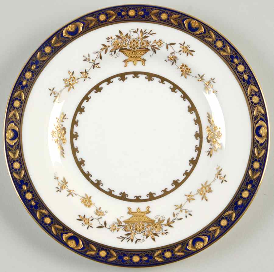 Dynasty Cobalt Bread & Butter Plate by Minton-1