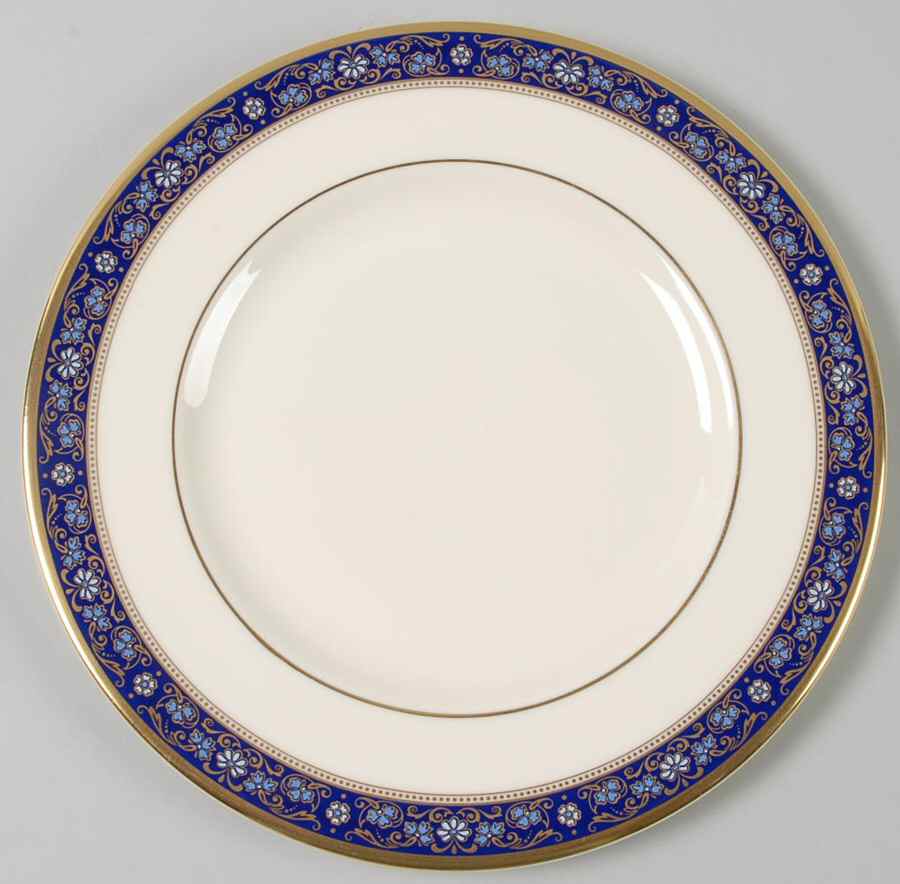 Edinburgh Dark Blue Salad Plate by Minton-1