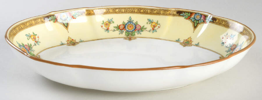 Eloise Orange 10" Oval Vegetable Bowl by Minton-1