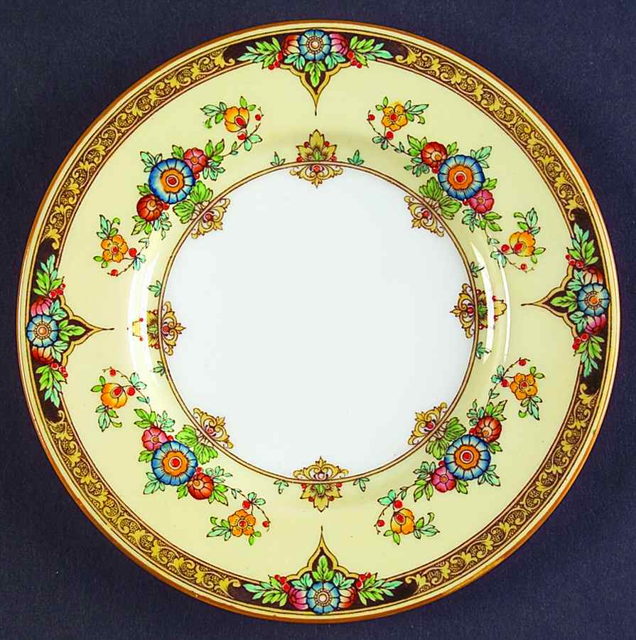 Eloise Orange Bread & Butter Plate by Minton-1