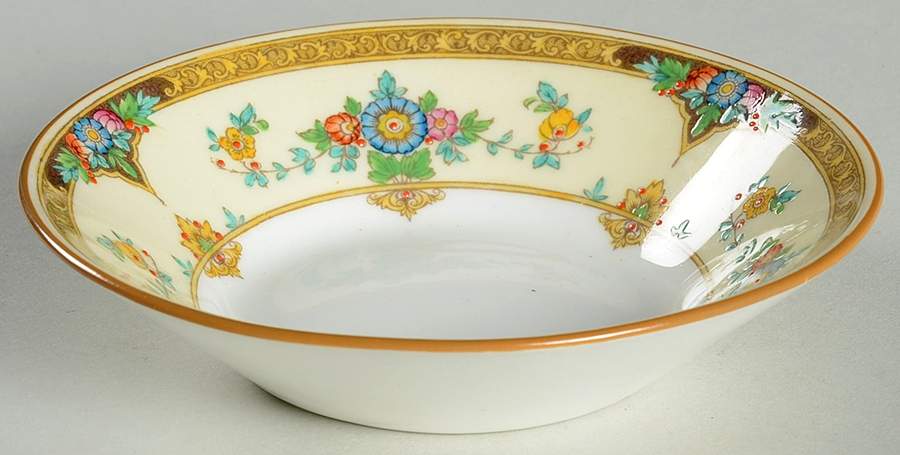 Eloise Orange Fruit/Dessert (Sauce) Bowl by Minton-1