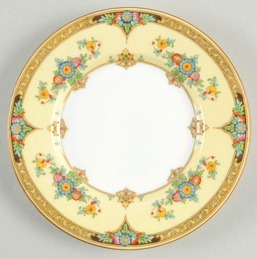 Eloise Orange Dessert/Pie Plate by Minton-1
