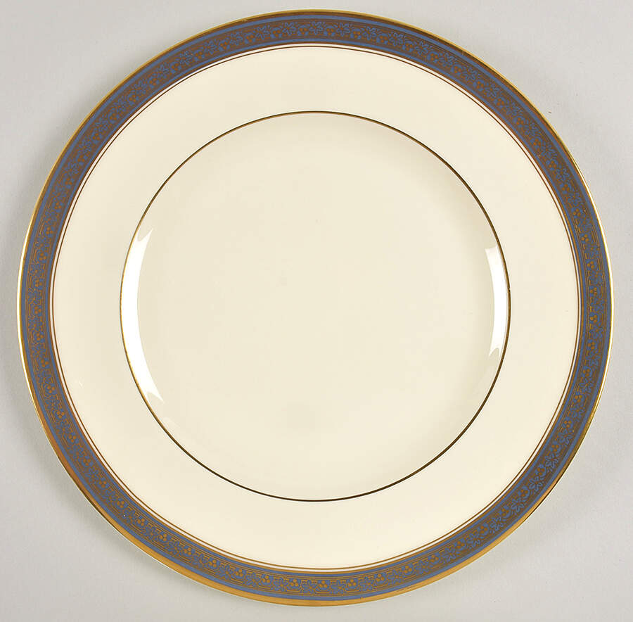 Embassy Blue (No #, Intro 1987) Dinner Plate by Minton-1