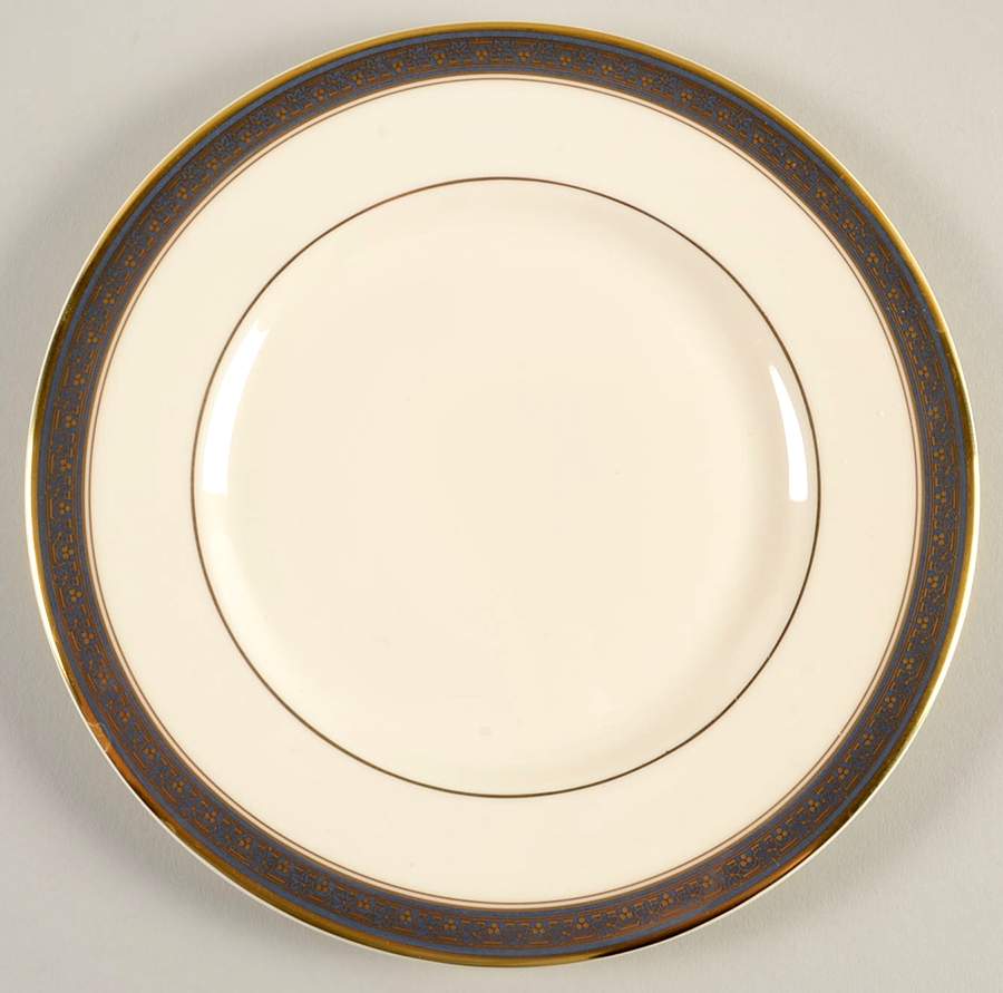 Embassy Blue (No #, Intro 1987) Salad Plate by Minton-1