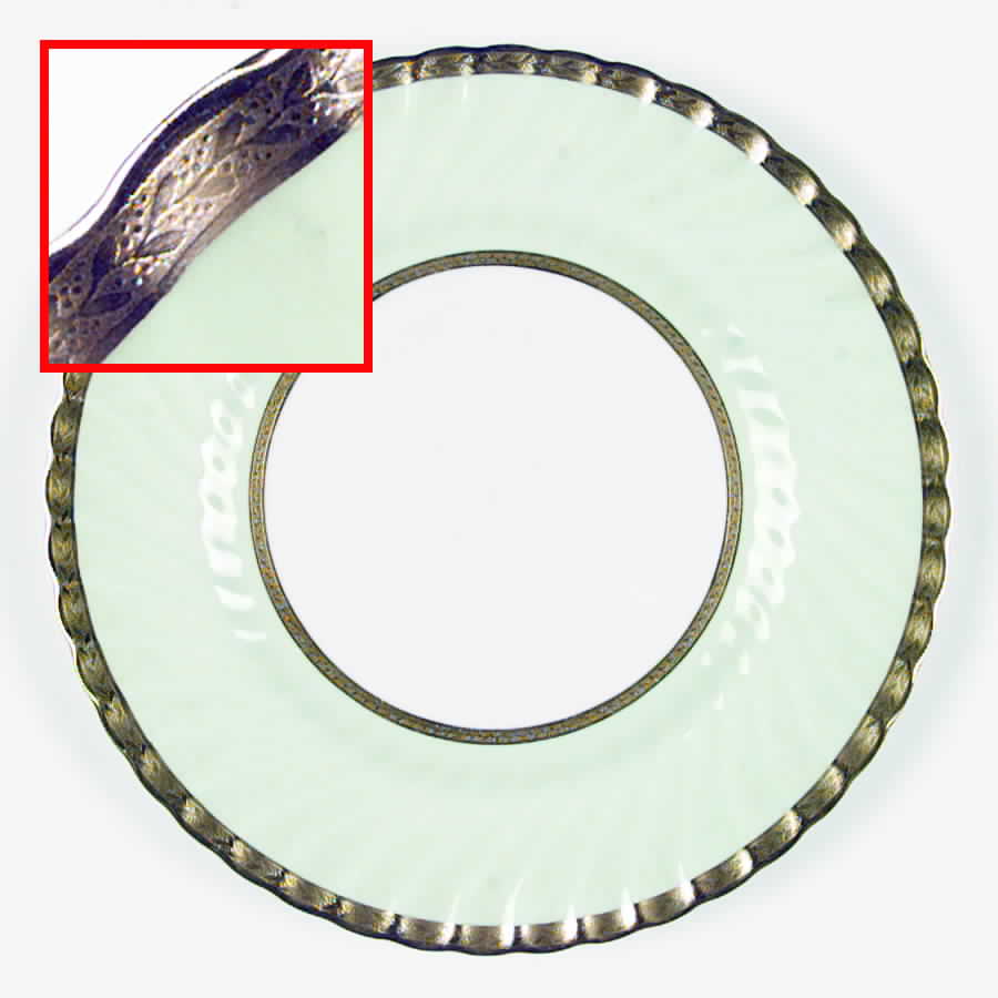 Embassy Green Dinner Plate by Minton-1