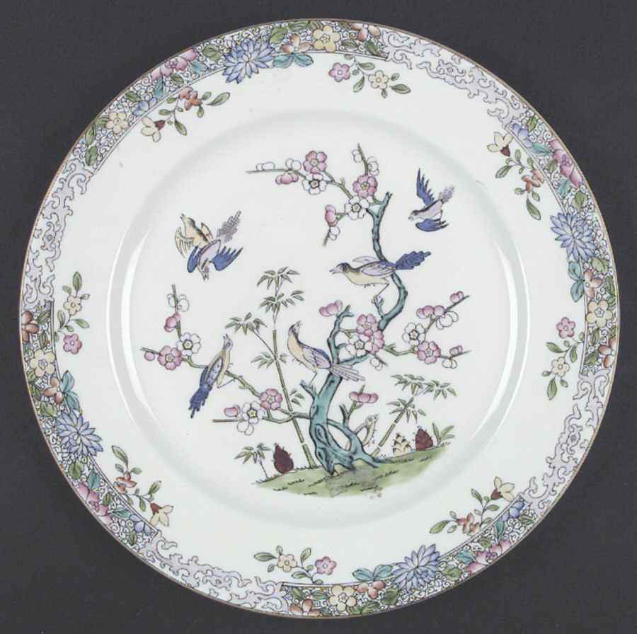 Emperor's Garden Dinner Plate by Minton-1