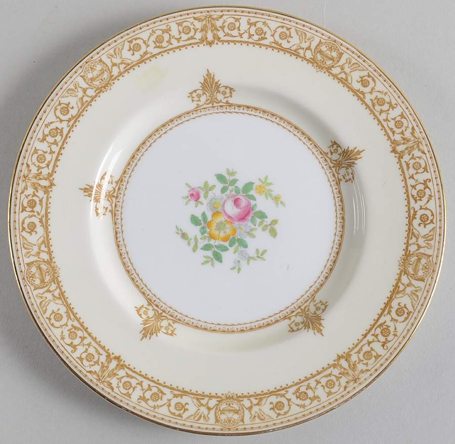 English Rose Salad Plate by Minton-1