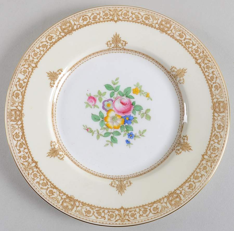 English Rose Luncheon Plate by Minton-1