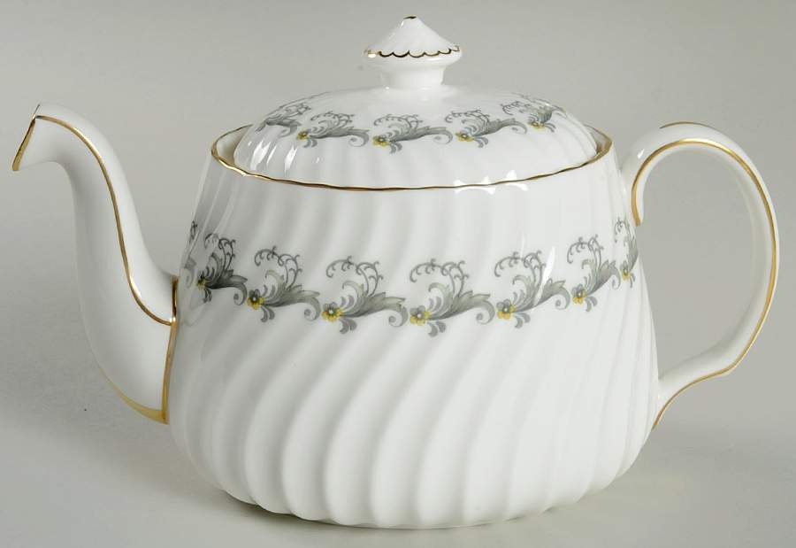 Ermine Teapot & Lid by Minton-1