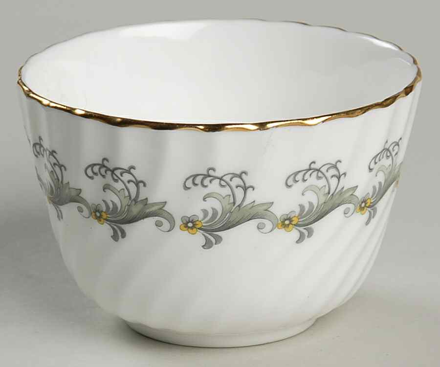 Ermine Mini Open Sugar Bowl by Minton-1