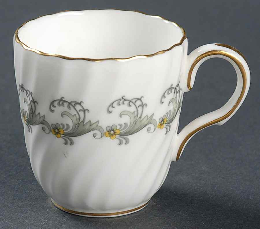 Ermine Flat Demitasse Cup by Minton-1