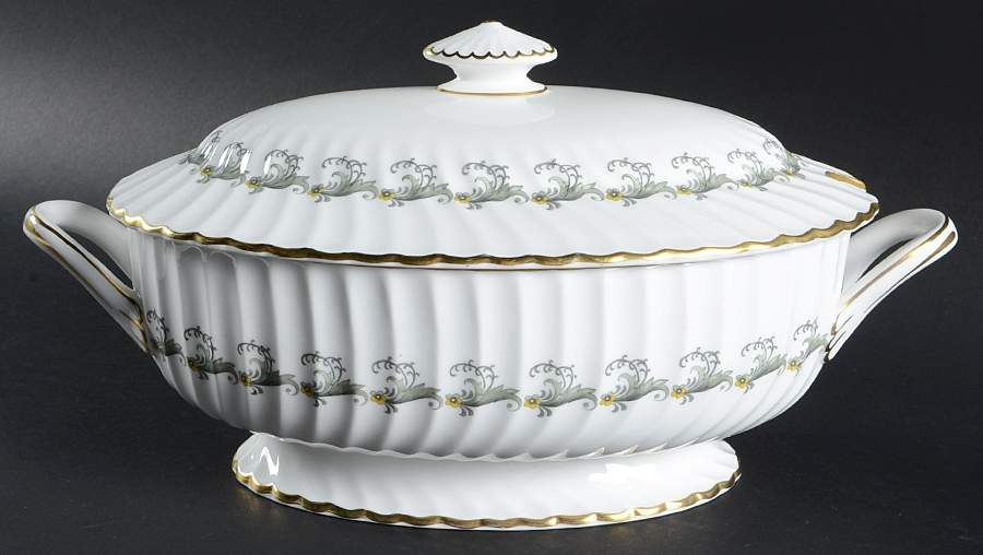 Ermine Tureen &  Lid by Minton-1