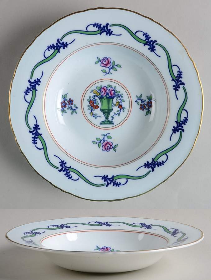 Falmouth Rim Soup Bowl by Minton-1