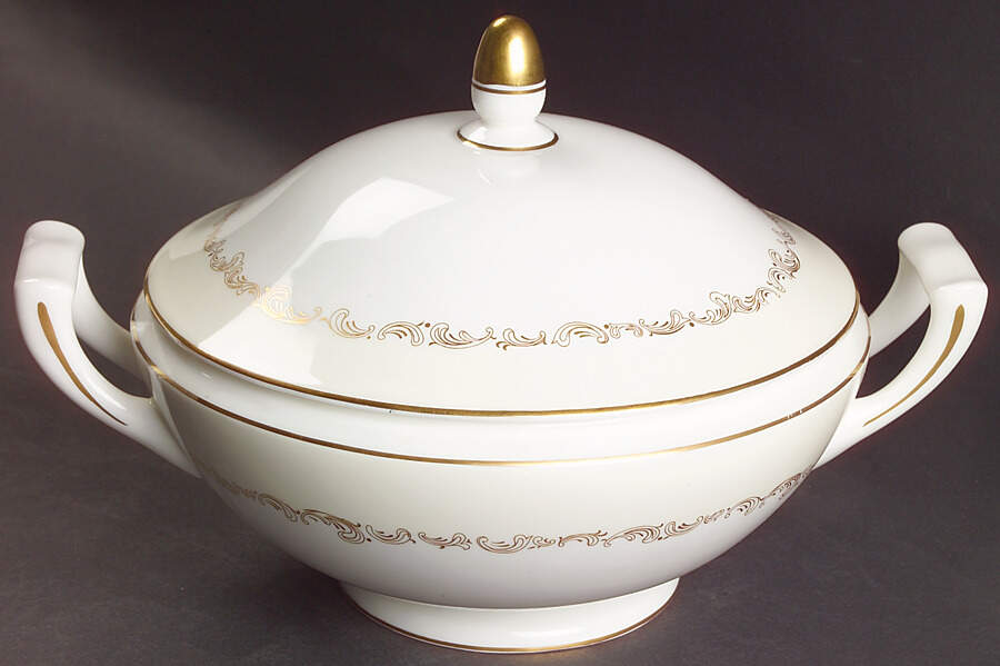 Felicity Round Covered Vegetable by Minton-1
