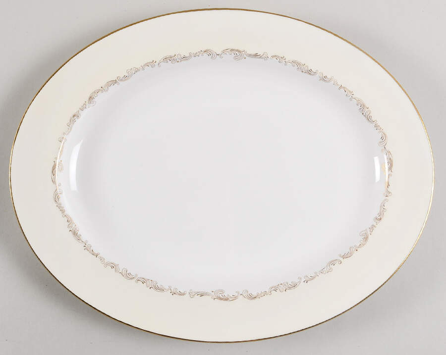 Felicity 13" Oval Serving Platter by Minton-1
