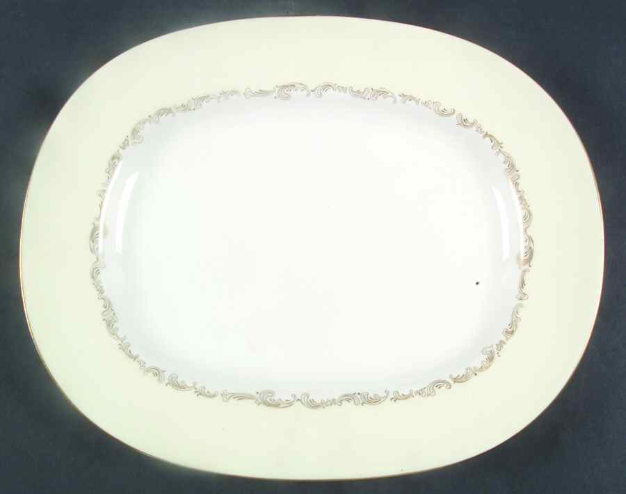 Felicity 13" Oval Serving Platter by Minton-1