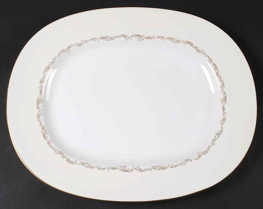 Felicity 15" Oval Serving Platter by Minton-1